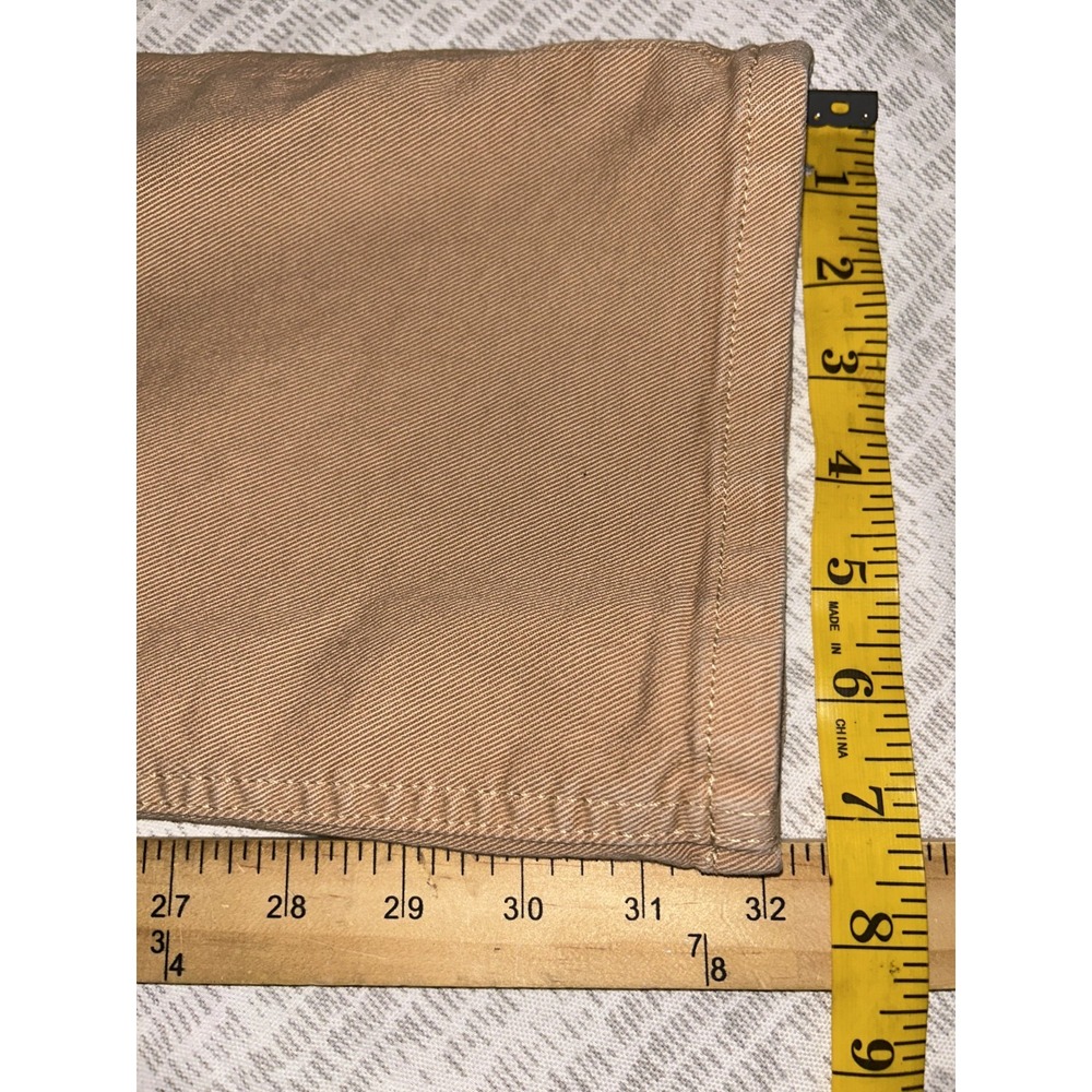 Tecovas Everyday Standard Jeans Mens 32x32 Sand Twill Tan Western Pants Stretch - Picture 11 of 12